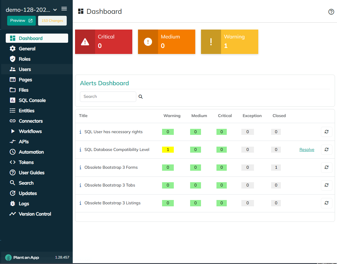 Dashboard
